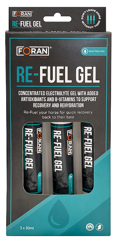 FORAN Refuel Gel regeneracja dla koni 30ml x 3 - Cavalo